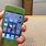 Green iPod Touch