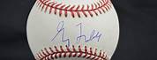 Greg Maddux Autographed Baseball