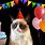 Grumpy Cat Birthday Greeting