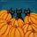 Halloween Black Cat Painting