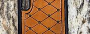 Hand Leather Tooled iPhone Case