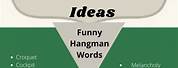 Hangman Word Categories