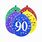 Happy 90th Birthday Balloons
