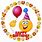 Happy Birthday Emoji Art