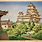 Himeji Castle Painting