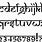Hindi Like English Font