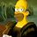 Homer Simpson Mona Lisa