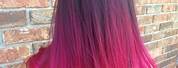 Hot Pink Hair Streaks