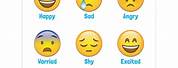 How Do You Feel Today Emoticons