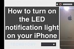 How Turn On LED Notification Light On iPhone SE