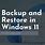 How to Backup Windows 11