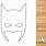 How to Draw Batman Mask