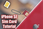 How to Pop Out Sim Card iPhone SE