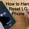 How to Reset a LG Phone