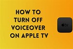How to Turn Off Voice Over On Apple TV
