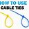 How to Use Cable Ties