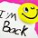 I'm Back Emoji