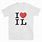 I Love IL T-shirts