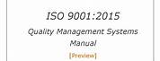 ISO 9001 Quality Manual PDF