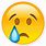 Image of Sad Emoji
