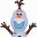 Inflatable Christmas Olaf