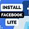 Installer Facebook Lite