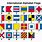 International Alphabet Flags