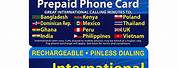 International Prepaid Phone Cards