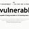 Invulnerable Meaning