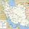 Iran On a Map