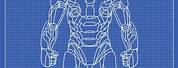 Iron Man MK3 Blueprint