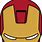 Iron Man Mask SVG