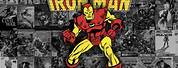 Iron Man Retro Wallpaper