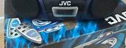 JVC Radio CD Cassette Player
