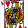 Jack Hearts Playing Card
