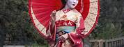 Japanese Geisha Woman