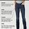 Jeans Waist Size Chart