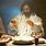 Jesus Breaks Bread with Disciples
