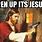 Jesus with Gun Meme