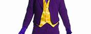 Joker Batman Full Body Purple Suit