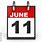 June 11 Calendar