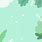 Kawaii Pastel Green Background