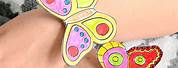 Kinder Joy Butterfly Bracelet Toy