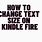 Kindle Fire Font