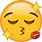Kissy Face Emoji Meme