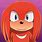Knuckles Blushing