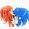 Knuckles Kisses Sonic