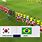 Korea vs Brazil Soccer