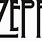 LED Zeppelin Logo Font