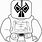 LEGO Bane Coloring Pages